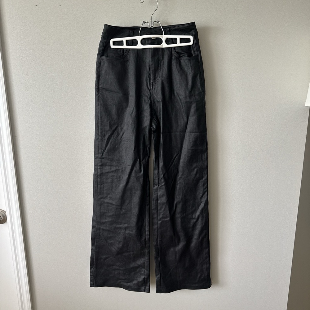 SHEIN Black Wide Leg Pants